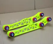 Hyper Yellow Rear Lower Control Arm + Purple Dress Up Kit For 1994-2001 Integra (for: Honda Civic)
