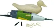 Proxxon Power Carver MSG with Storage Case Rotary Tool Carving Wood Restoration