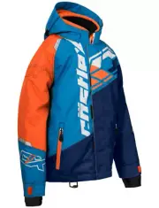 Castle X Code G4 Youth Snow Jacket Navy/Process Blue/Orange