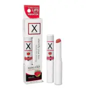Sensuva X On The Lips Buzzing Lip Balm Kiss with Pheromones Sizzling Strawberry