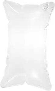 HEALEEP Clear Inflatable Pillow Insert Ergonomic Transparent Cushion for Home Decor and Travel Versatile Use Living Bedroom Office and Outdoor Settings
