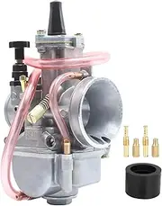 Motorcycle & ATV Carburetors Universal For PWK 21 24 26 28 30 32 34mm 2T 4T Motorcycle Carburetor Power Jet For Racing For Mikuni For Koso ATV Carburetor Carb (Color : 30)