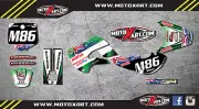 KAWASAKI KX 65 - 2001 / 2016 decals Full Custom Graphic Kit -AUSSIE PRIDE -