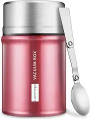 Termo 26 Oz Grande Para Comida Caliente 24 Horas Acero inoxidable Adultos Niños