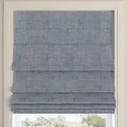 Sun Zero Seraphina Textured 100% Blackout 35"W x 64"H, Blue