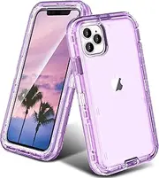 ORIbox Case Compatible with iPhone 13 Pro, Heavy Duty Shockproof Anti-Fall Clear case