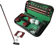 IMIFUN Portable Golf Putter Gift Set with Ball Hole-Cup Indoor Outdoor Golf Trainer Kit