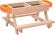 Chicken Feeder | Chicken Feeder and Waterer Set - Waterer Kit with Wooden Table, Poultry Feeding Equipment Pet Supplies for Farm Chick Duck Quail Bird