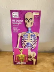 12 ft. Halloween Skeleton Lighting Kit Home Depot Home Accents *IN HAND*