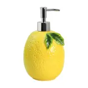 Large Capacity Ceramic Lemon Shaped Soap Dispenser with Plastic Pump, Liquid ...