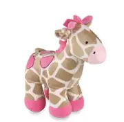 NWT Carters 2012 Jungle Jill Tan Brown White Pink Plush Giraffe Stuffed Baby Toy