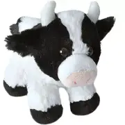 Wild Republic 7 Inches Washable Cow Stuffed Animal Soft Plush Toys for Kids