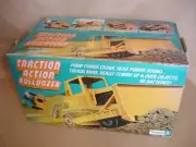 +++++ KENNER / General Mills Traction Action Bulldozer NEW in BOX 1974 +++++