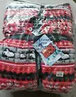 VERA BRADLEY + PEANUTS SNOOPY FAIR ISLE COZY LIFE THROW BLANKET SHERPA 72" X 50"