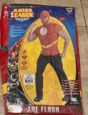Marvel The Flash Muscle Chest Costume Adult NEW in Retail Package Mens up to 44