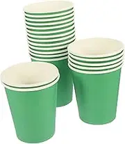 Alipis 50pcs Green Party Paper Cups St. Patrick's Day Drinking ES Lightweight Festive Tableware