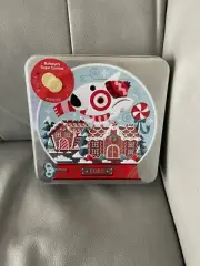 NEW Target 2023 Holiday Collectible Tin w/ Bullseye's Sugar Cookies