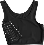 Short Tops Women Compression Women Tops Chest Fashion Short Sleeveless Women's Blouse 2