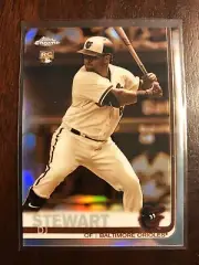 2019 Topps Chrome Sepia Refractor #135 DJ Stewart Orioles RC