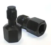 2PC OXYGEN SENSOR SPARK PLUG THREAD CHASER RETHREADING TAP SET M12 M18 THREADER
