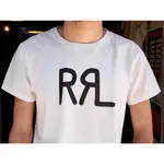 RRL BY RALPH LAUREN LOGO T-SHIRT 100%美國棉 復古做舊款