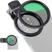 NEEWER CPL Filter for Phone, 52mm Camera Lens Polarizing Filter with Upgraded Lens Clip Compatible with iPhone 14 Pro Max 13 Pro Max 13 Mini 12 11 X XS Max Samsung Galaxy