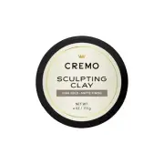 Cremo Mens Hair Clay, Premium Barber Grade Sculpting Clay for Hair Styling, High