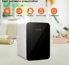 Mini Fridge for Bedroom, 10 Liter/12 Can Portable Fridges