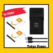 2 Battery/Slim Charger for Sony NP-BN1 DSC-W710 / DSC-W730 / DSC-W810 / DSC W830