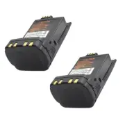 2pcs Replacement Li-ion Battery For SRX2200 APX6000 APX7000 Radio 3100mAh