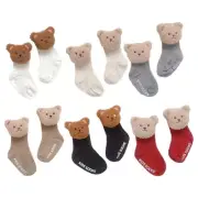 Stylish Anti-skid Socks for Babies and Toddlers Cartoon Non-slip Warm Socks