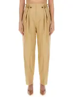 [Victoria Beckham] Victoria Beckham-Pants Gathered Waist-Donna 10