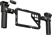 Freewell Genius Rig Cage for Samsung S25 Ultra – Tool-Free Setup, Tripod and Monopod Handles, Bluetooth Remote, Flexible Mounts for Professional Filming