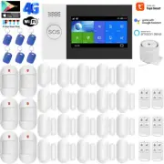 V13 WiFi Cloud 4G Tuya APP Wireless Home Security Alarm System+Alexa+Google Home