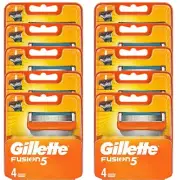 40 Count Gillette Fusion 5 Refill Razor Blade Cartridges