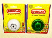 Duncan Yo-Yo White Glow In The Dark Imperial Yo-Yo & Reg. Green Imperial Yo-Yo