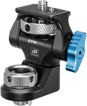 DF DIGITALFOTO Adjustable Camera Monitor Mount Arri-Style, 360° Swivel and 180°