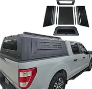 MXQXXXL 4x4 Rainproof Pickup Truck Canopy Cover Aluminium Hardtop Topper Camper Compatible for Dodge Ram1500 Compatible for Fd F150 Raptor