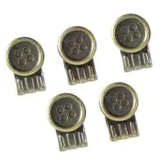 Mask Button Movable No Sew Button End Suspenders Clips For