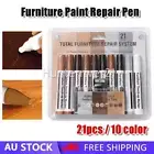 21pcs/set Furniture Scratch Marker Pen Laminate Wood Floor Repair Fill Stick