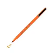 Marvy Uchida Le Pen Flex Neon Rubberized Brush Tip Fluor. Orange Office School