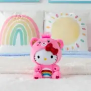 Sanrio Hello Kitty Care Bears Hello Kitty Dressed As Cheer Bear 9" Plush