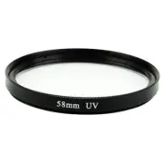 58mm Glass Multi Coated UV Filter f/ Canon Rebel T5i T4i T3i T3 T2i SL1 Camera