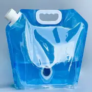 5/10L Outdoor Water Storage Bag Folding Safety Seal Drinking Water Container