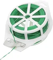 Garden Wire for Plants Twist Tie Garden Plant Wire Cutter Soft Plastic Coated Quick Easy Application