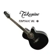 TAKAMINE Acoustic electric guitar TDP561C Black CTP-3