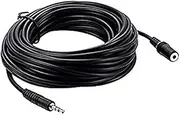Ubibot Audio Extension Cable for RS485 Probes, Audio Aux Stereo Extension Cable, Stereo Jack Cord for Phones, Headphones, Speakers, Tablets, PCs, MP3 Players, 3.5mm Male to Female (5 Meters)