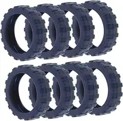 [Ipetboom] 8pcs Luggage Wheel Covers Thicker Suitcase Foot Protectors for Luggage Sets