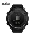 NORTH EDGE Men's Military Digital Wristwatch Outdoor Compass Watch Waterproof
