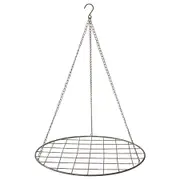 Willow & Silk Hanging Round 79cm Metal Rustic Indoor/Garden Pot/Planter Display